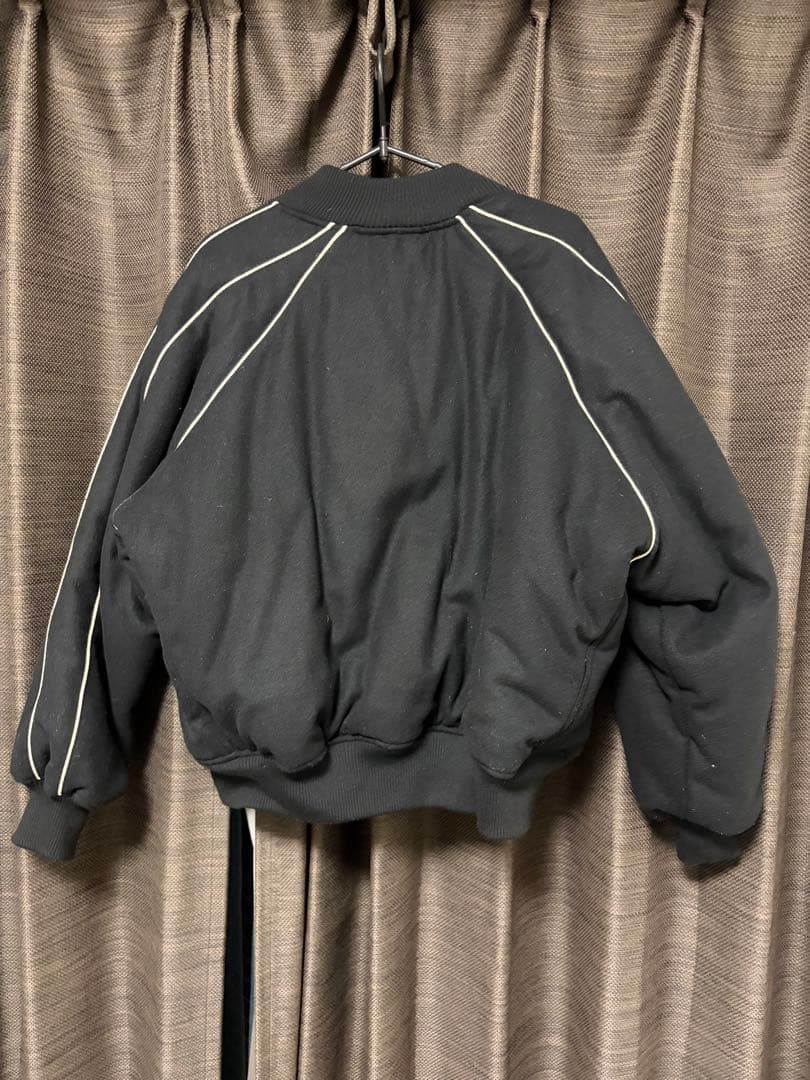 BlessU ブラック stadium jumper