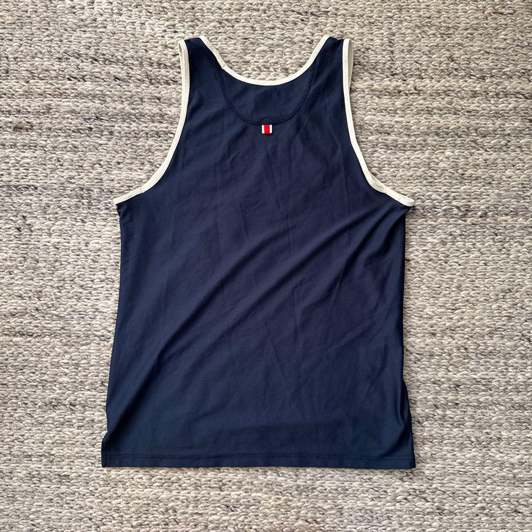 Tracksmith メッシュタンクトップ シングレット
