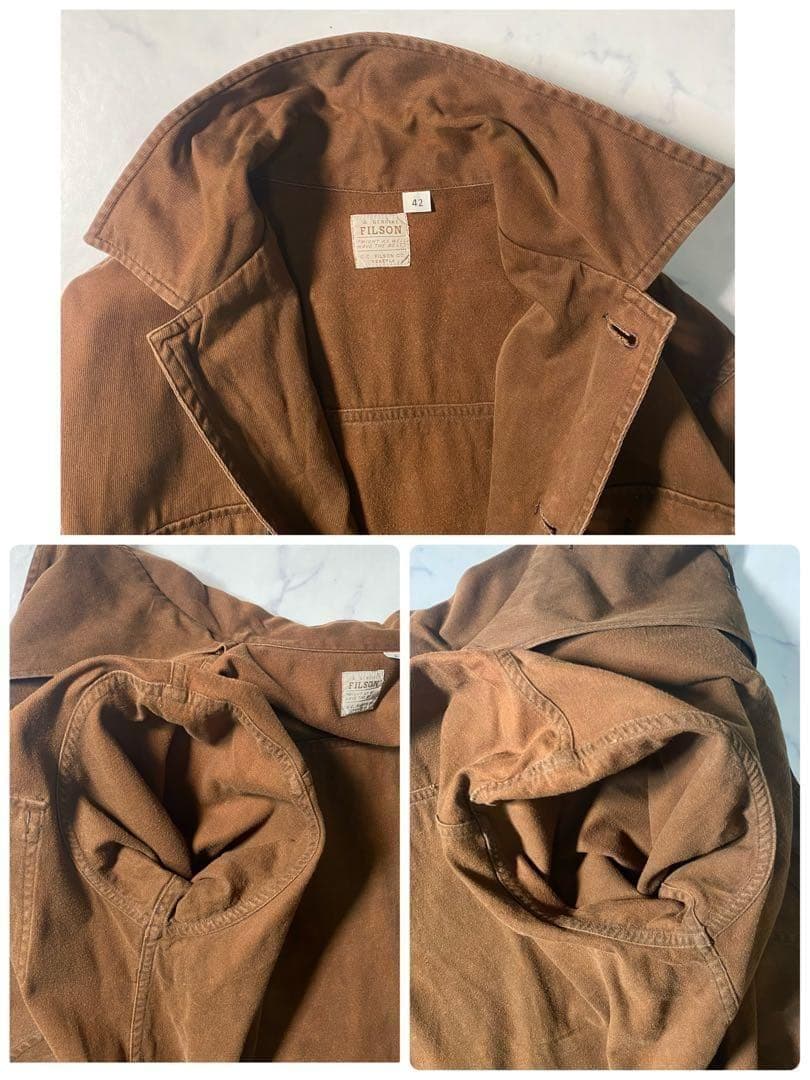 良品】フィルソン　カバーオール　ハンティングジャケット　90s　サイズ42　XL