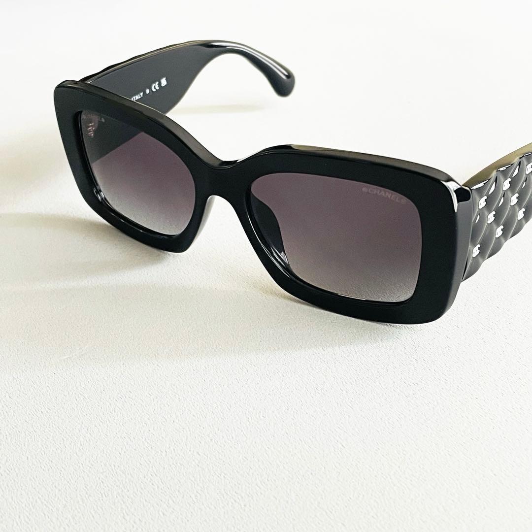 極美品 CHANEL 5483-A c.760/S6 サングラス
