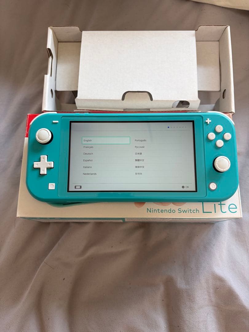 Switch Lite ブルー　ACアダプター　箱付き