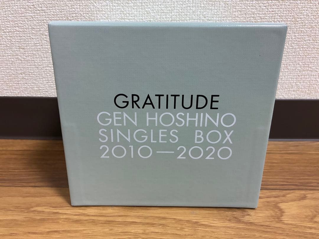 星野源 GRATITUDE Singles Box CD DVD