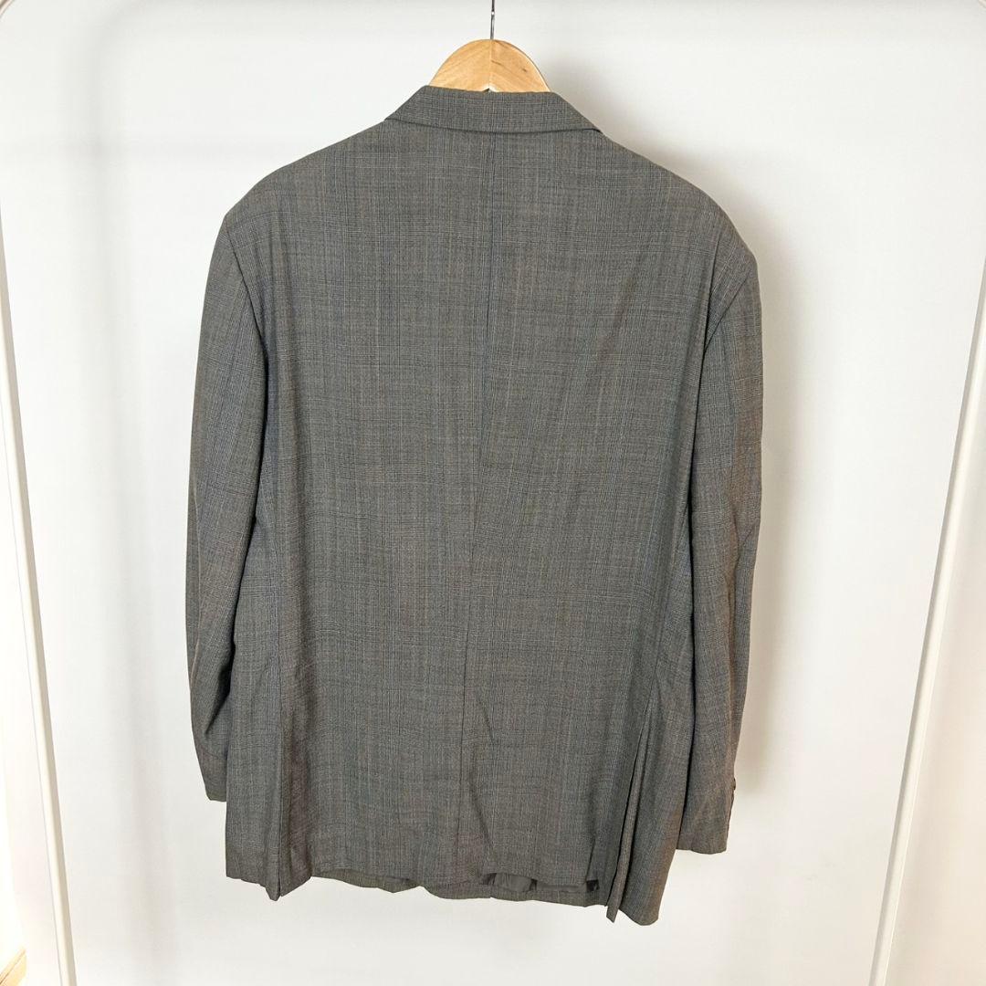BURBERRY バーバリー　テーラードジャケット　グレー　羊毛100% 日本製