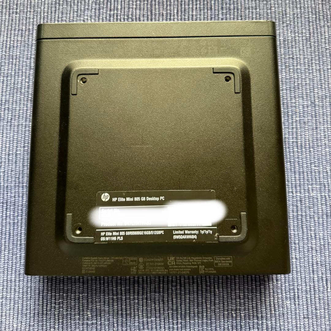 Windowsデスクトップ HP Elite mini 805 G8 5600GE