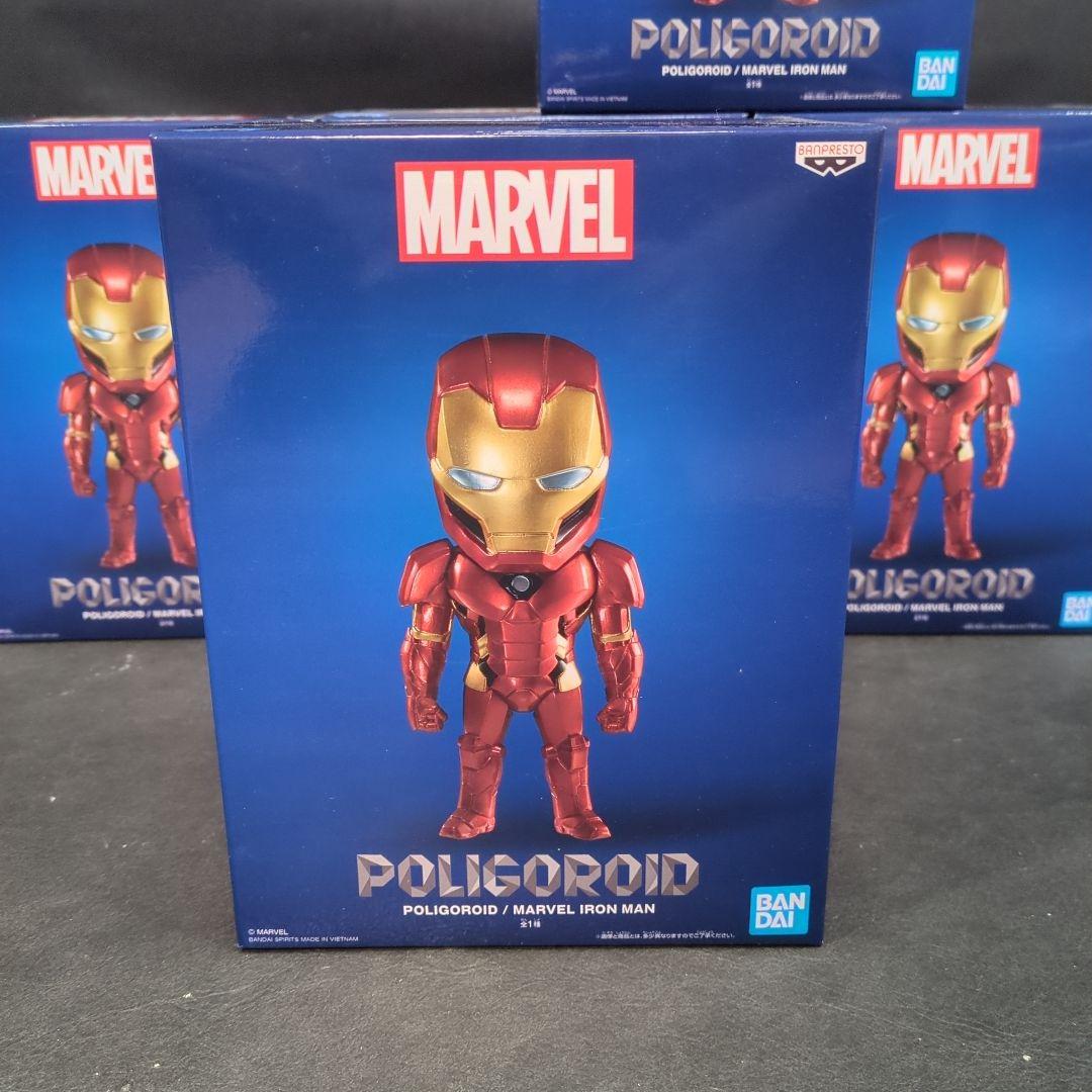MARVEL　マーベル　アイアンマン　POLIGOROID　フィギュア　５個