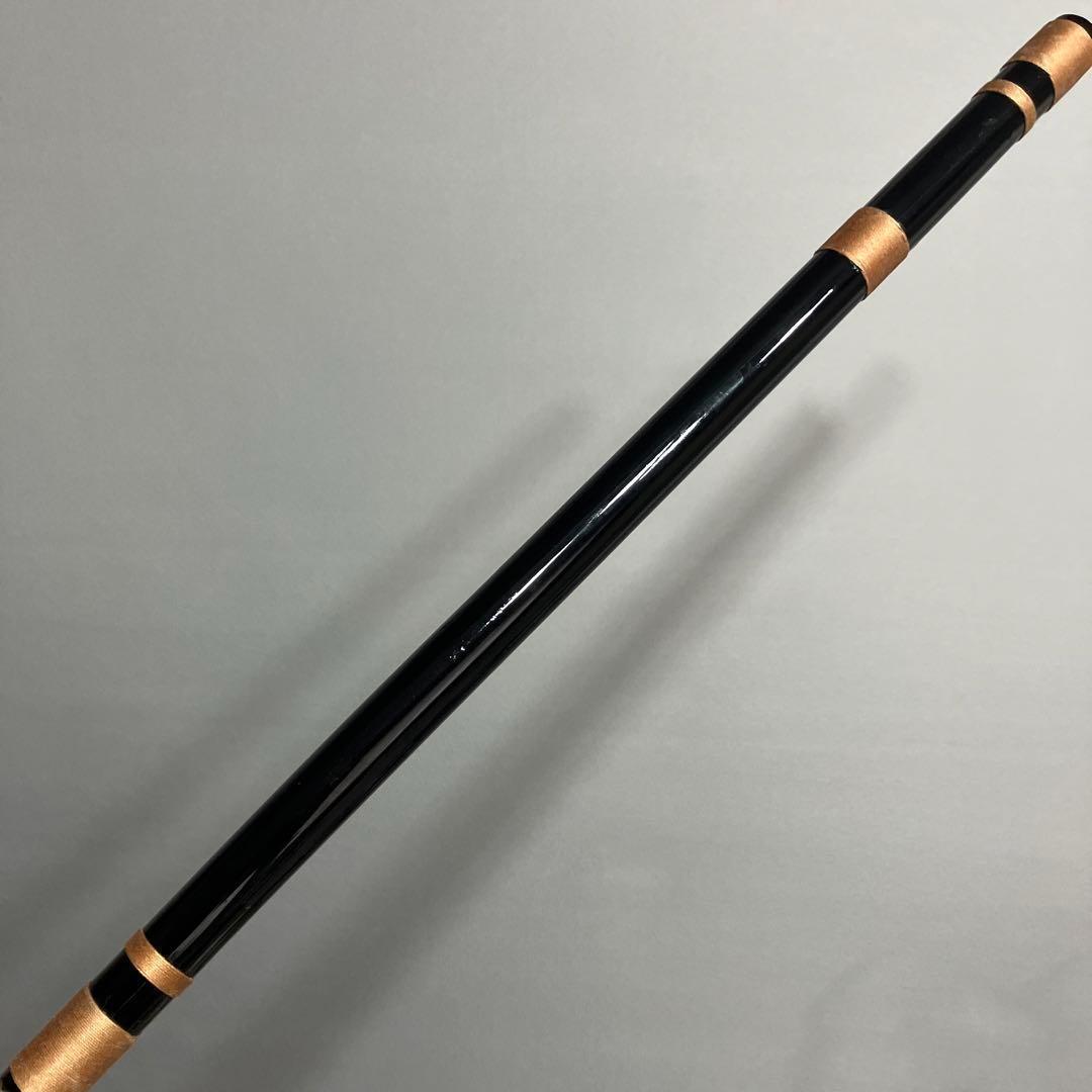 篠笛 五本調子A管　唄物　ドレミ調　天地糸巻　CMR5-51　西洋音階　竹 黒塗