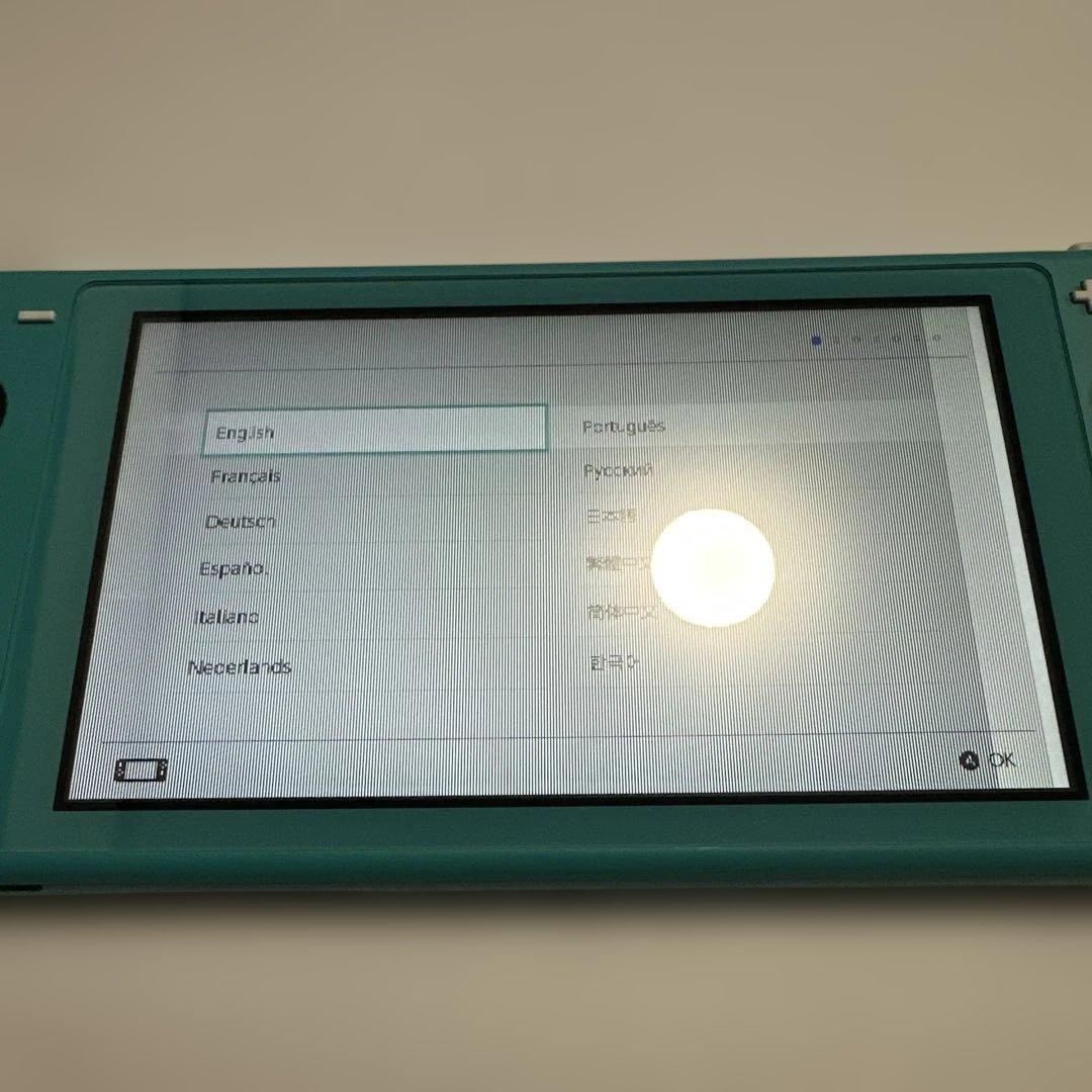 d*3様 ジャンク品！！Nintendo Switch Lite ターコイズ