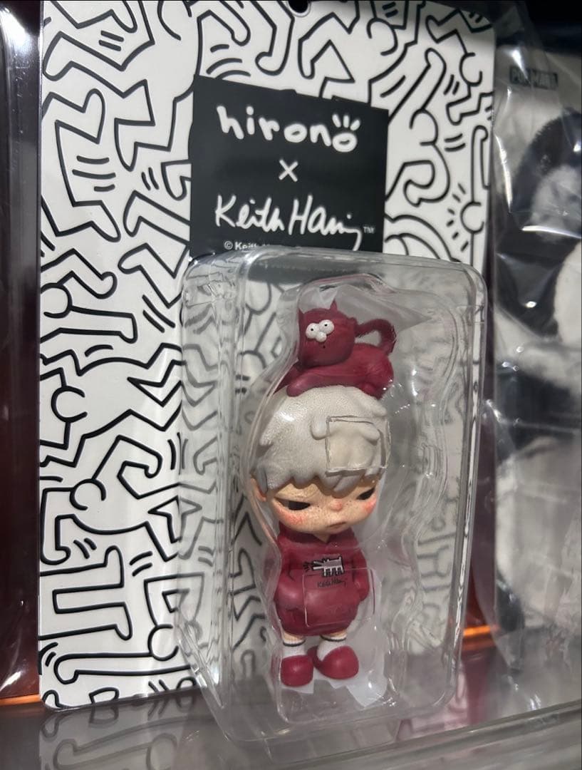 Popmart Hirono x Keith Haring ポップマート ヒロノ