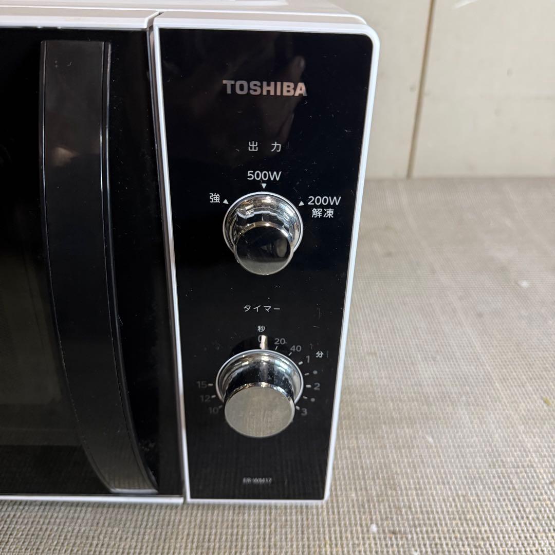 【710】TOSHIBA 単機能電子レンジ ER-WM17 (W) 2022年
