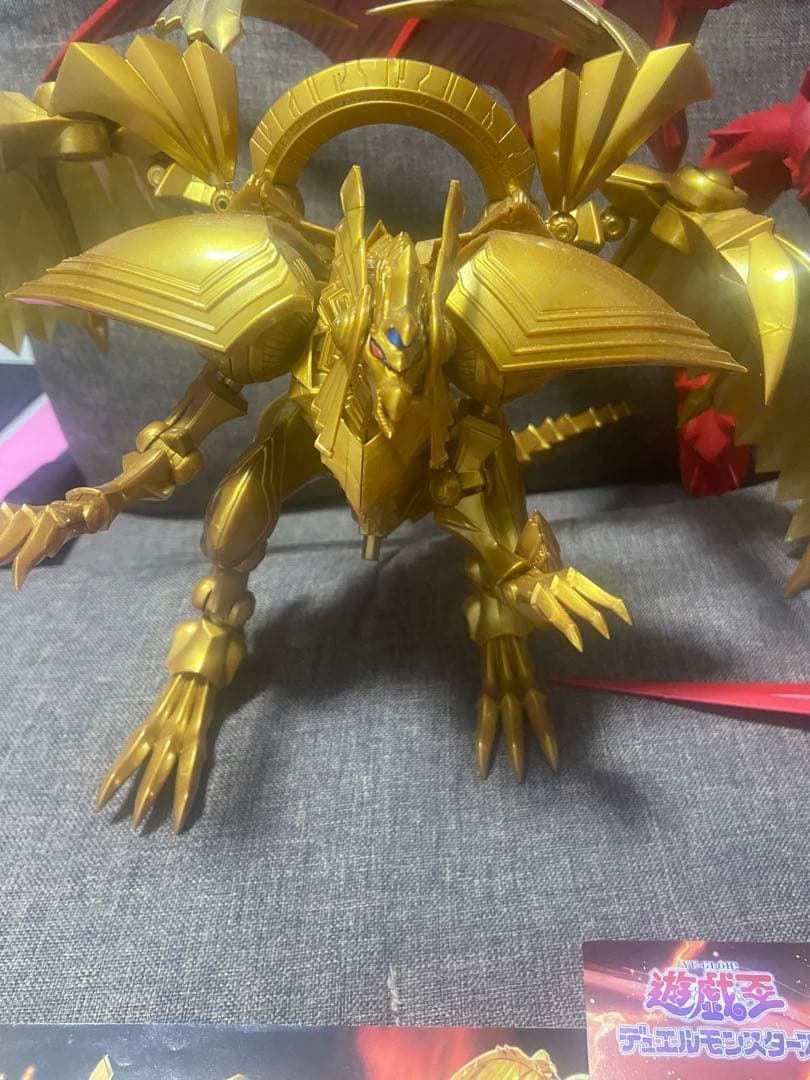 遊戯王　ラーの翼神竜　オベリスクの巨神兵　オシリスの天空竜　プラモデルセット