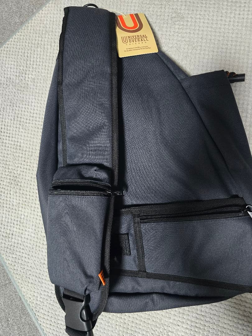 新品UNIVERSAL OVERALL ボディバッグ ブラック