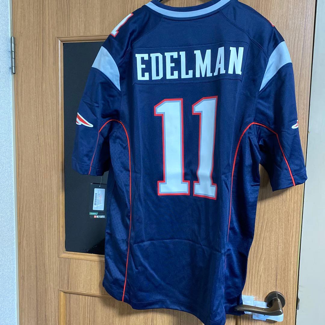 【値下げ中】訳有タグ付新品NFLペイトリオッツEDELMANエデルマンジャージ