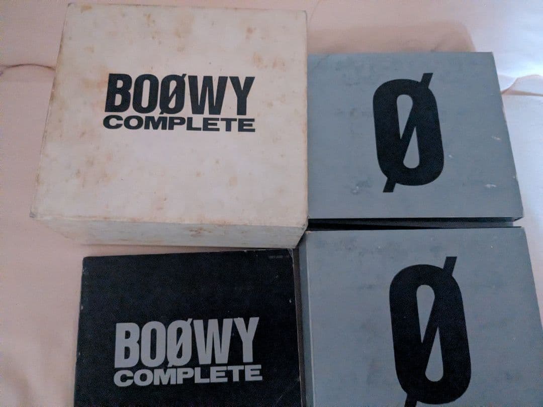 ミュージック GIGS BOX /BOOWY complete/gigs case of