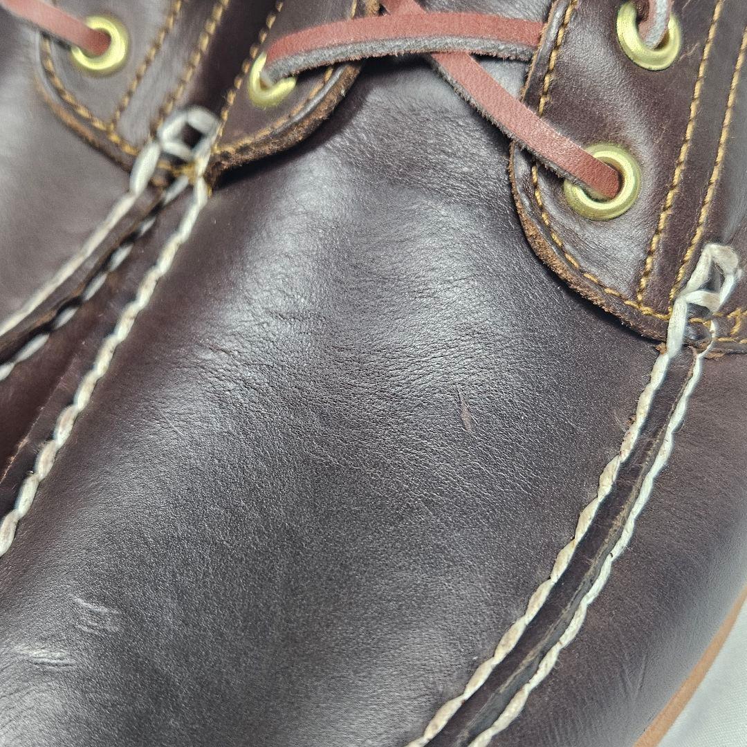 【未使用級】Timberland 3 Eye デッキシューズ モカシン