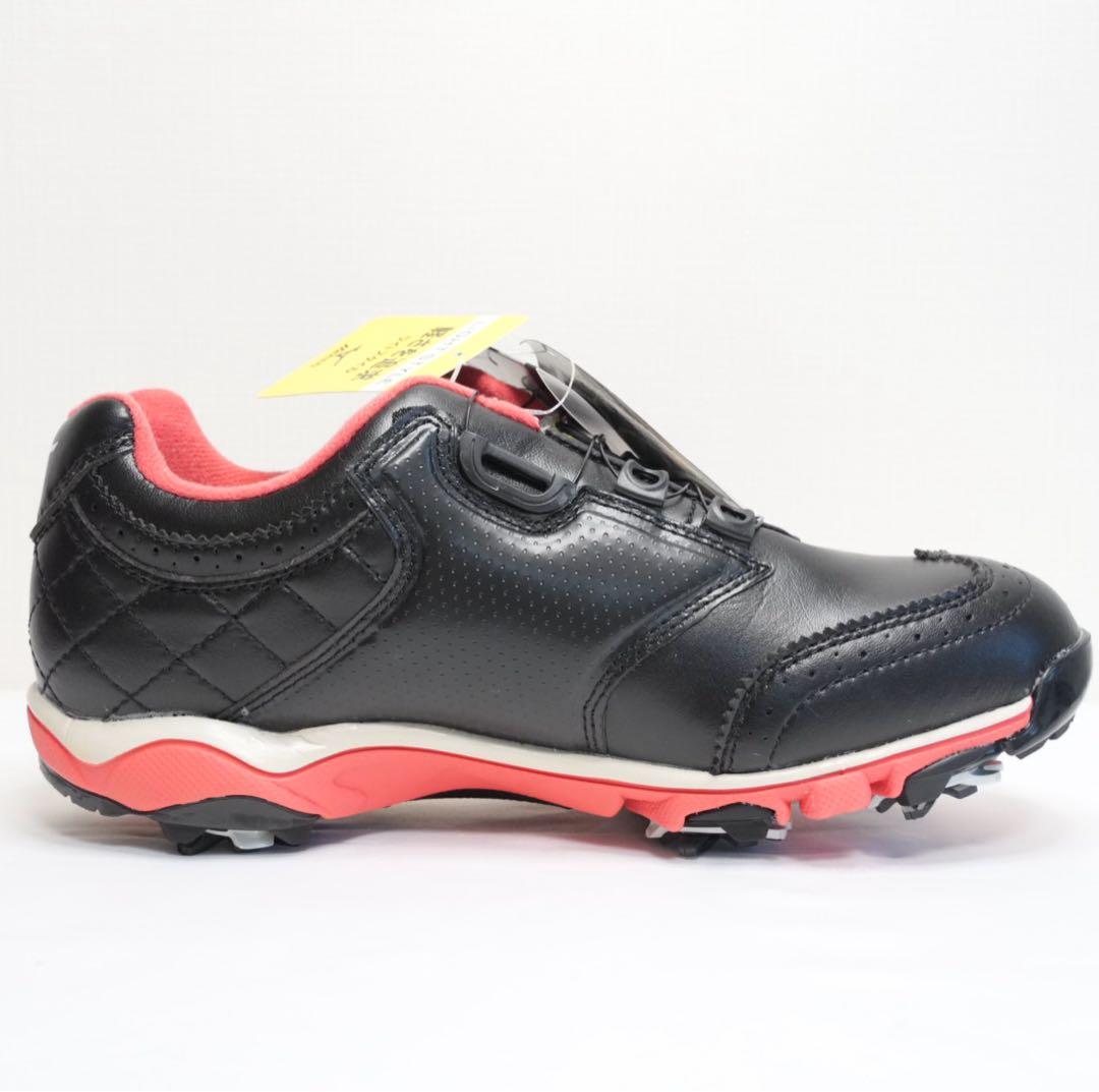 【新品未使用】MIZUNO BOA ゴルフシューズ レディース 22.5cm