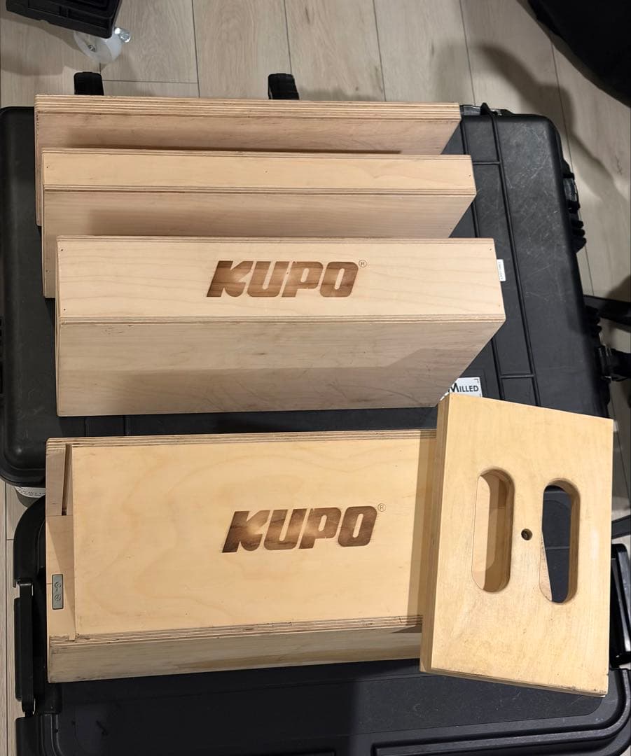 KUPO アップルボックス 箱馬セット (KG070412) ②