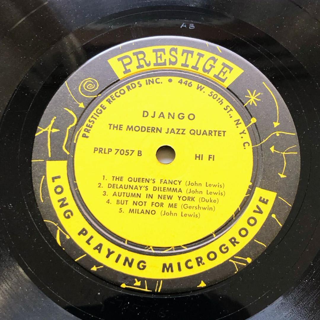 #3996【希少名盤】モダン・ジャズ・カルテット Django 初回プレス レア