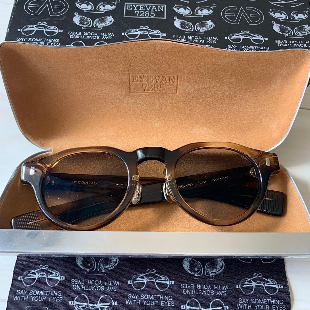 EYEVAN 7285 サングラス 338(47) c351 47-24-145