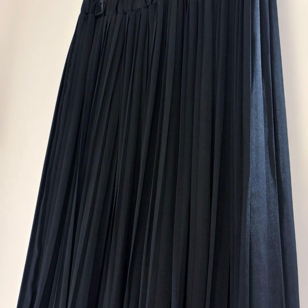 北欧、暮らしの道具店 sosotto / プリーツスカート ブラック