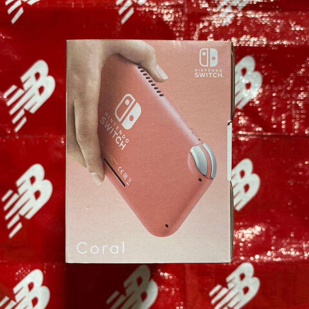 あ*つ様 ⭐️⭐️ニンテンドースイッチライト 本体コーラルピンク⭐️⭐️ ※新品
