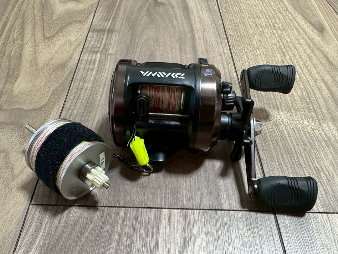 Daiwa ダイワ リール11 ダイナスター 150L早技 左ハンドル