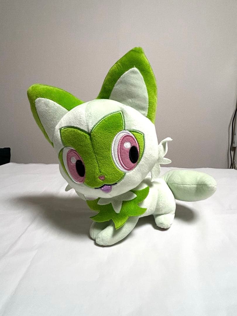 新品　ポケモン　ぬいぐるみ5体　ワニノコ　コダック ルカリオ　ニャオハ コイル