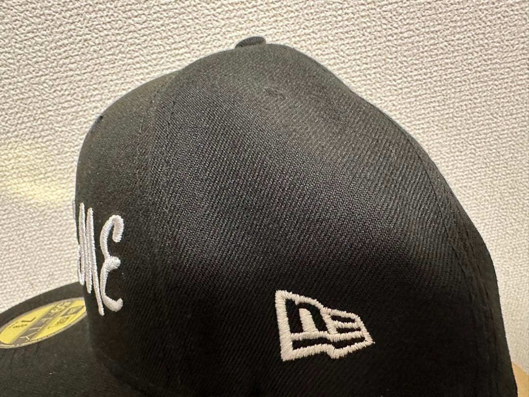 Supreme ニューエラ　ブラック キャップ