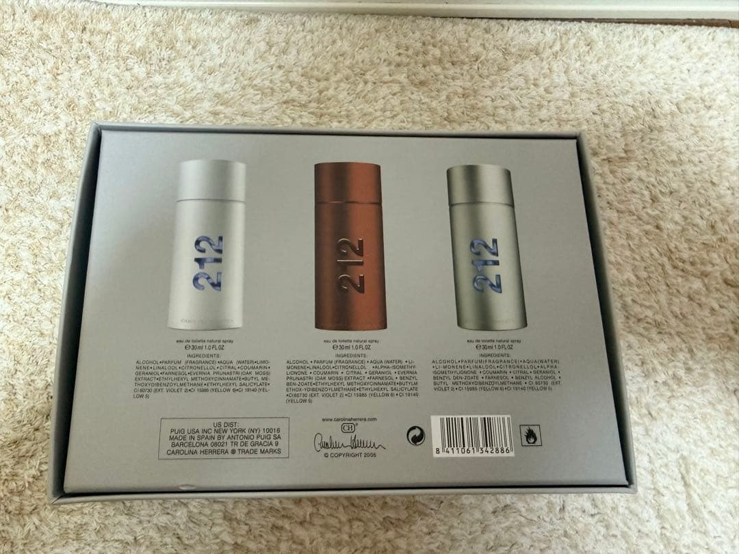 Carolina Herrera 212 MEN セット