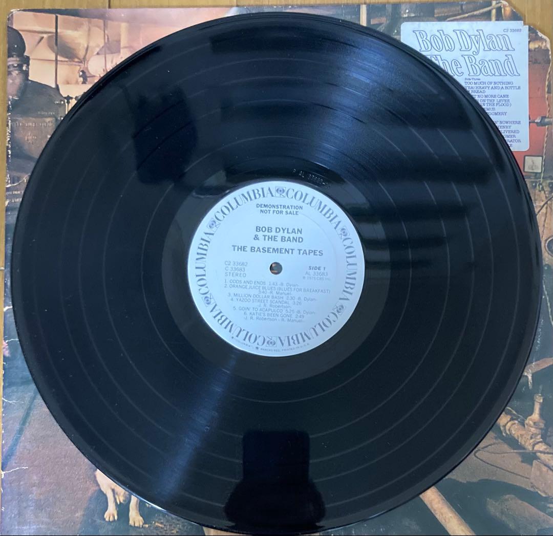 稀少USプロモ1st美盤BasementボブディランBobdylanレコード