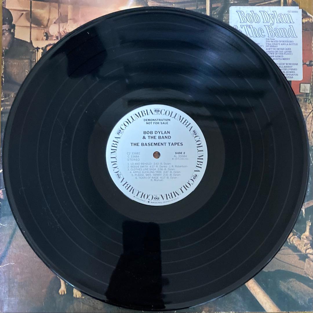 稀少USプロモ1st美盤BasementボブディランBobdylanレコード