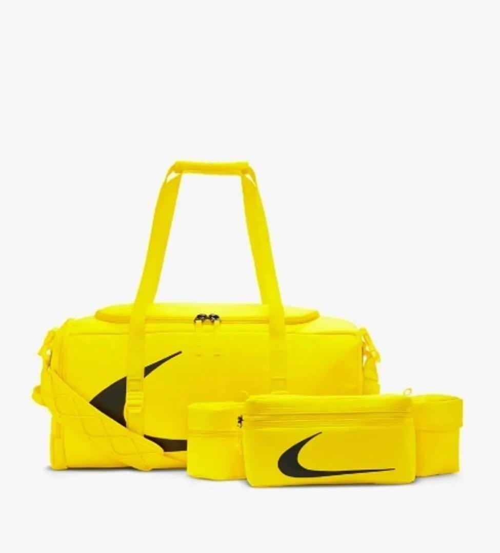[新品未使用]NIKE Off White Duffle Bag イエロー