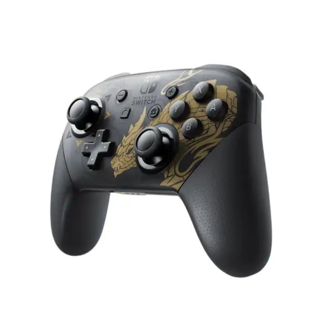 ニンテンドースイッチ Proコントローラー モンスターハンターライズエディション