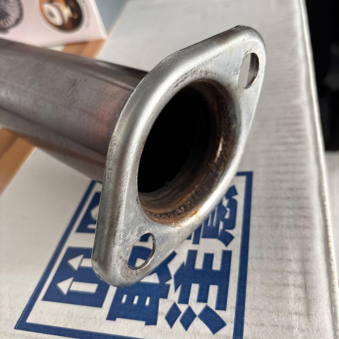 ゼロファイター ek4、eg6、B16A用 触媒ストレート