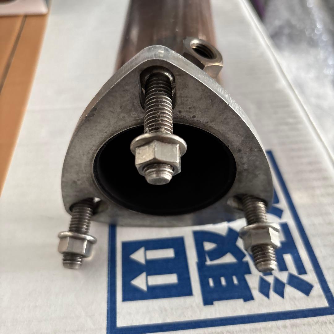 ゼロファイター ek4、eg6、B16A用 触媒ストレート