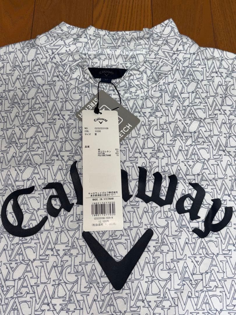 【新品未使用】キャロウェイ モックネック 薄手 M Callaway