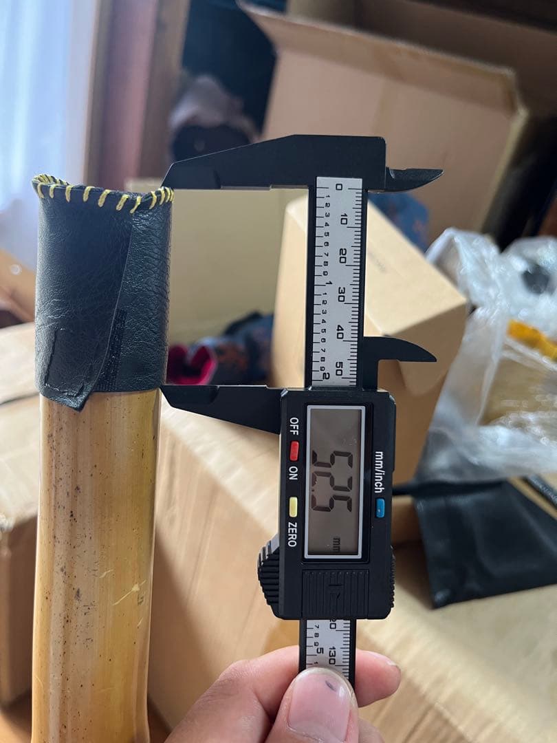 にゃる様 業務専用尺八の唄口キャップ竹の直径38の5つ40mmの5つ