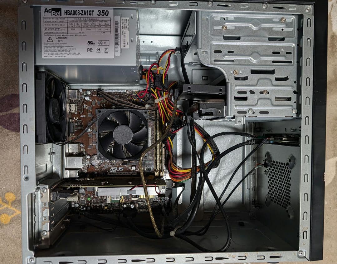 【訳あり】ASUS ssd250GB,hdd1TB,DDR3 8GB,Win10