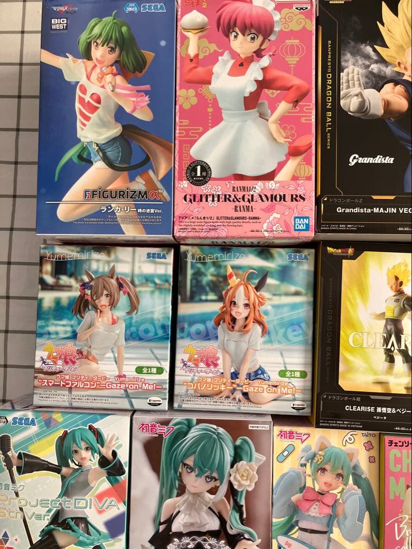 【開封済】初音ミク　ドラゴンボール　ウマ娘　美少女フィギュア　セット　まとめ売り