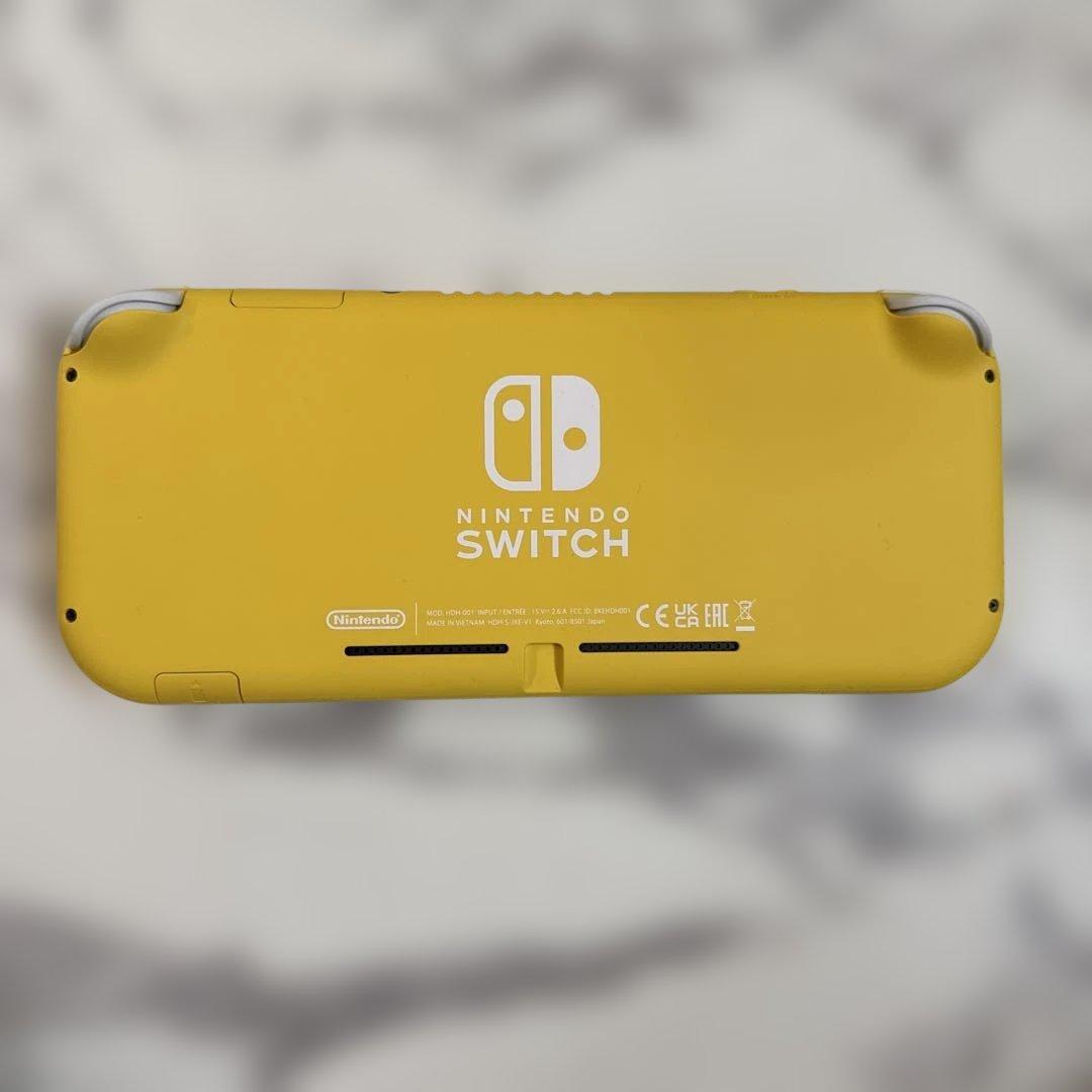美品　Nintendo Switch Lite イエロー 本体と充電器