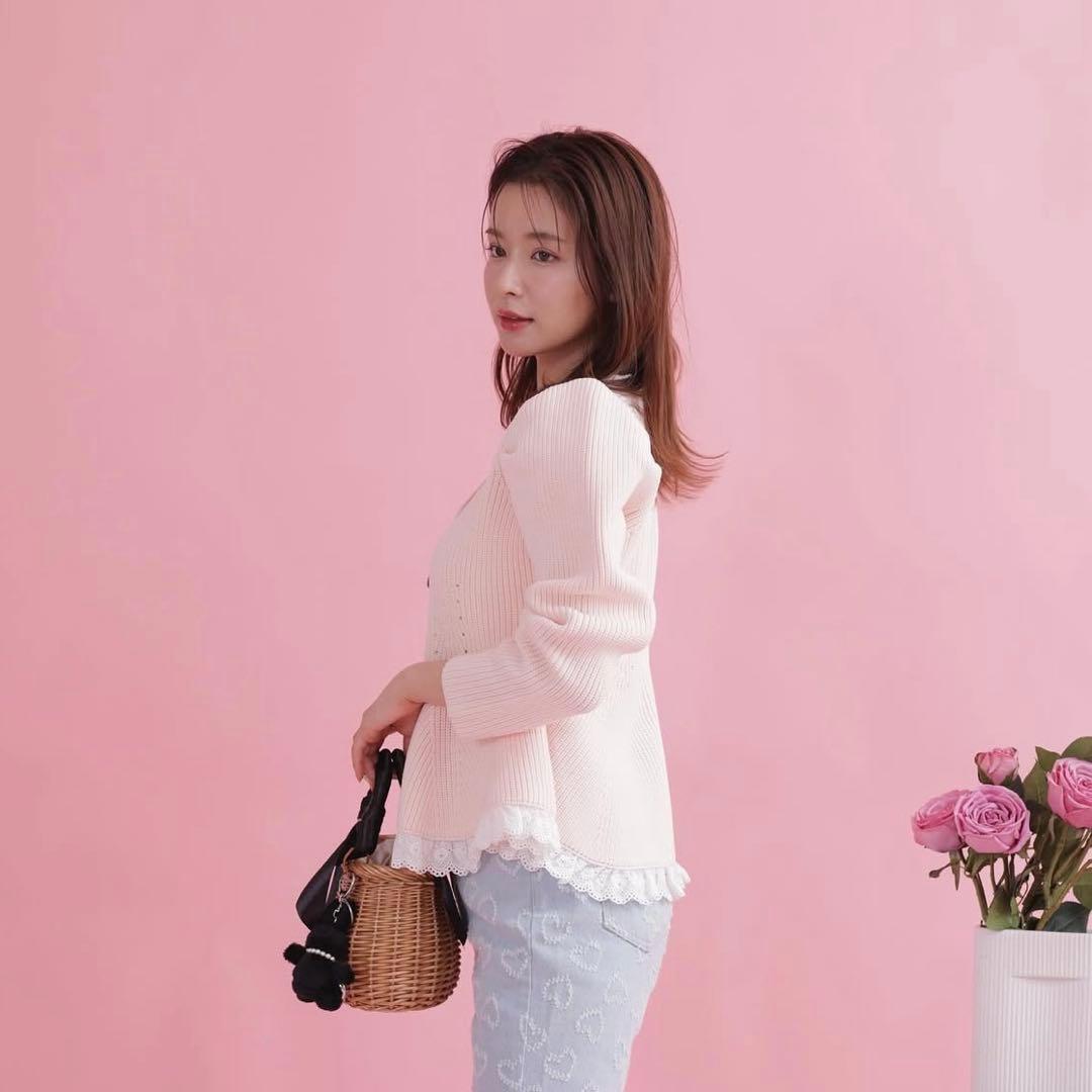新品！！MAISON MARBLE　メゾンマーブル　ニットカーディガン