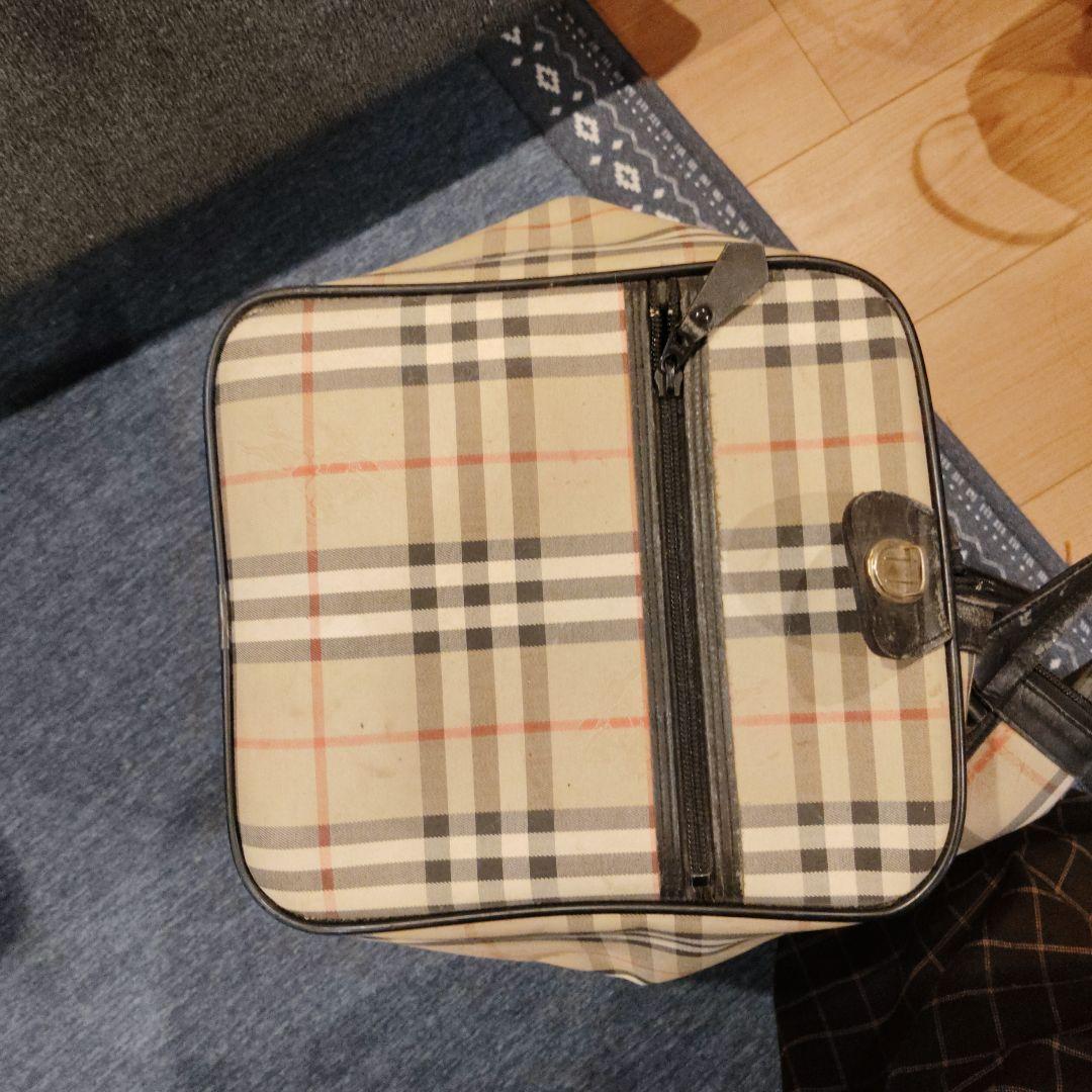 Burberrys チェック柄 ボストンバッグ　 バーバリー ノバチェック