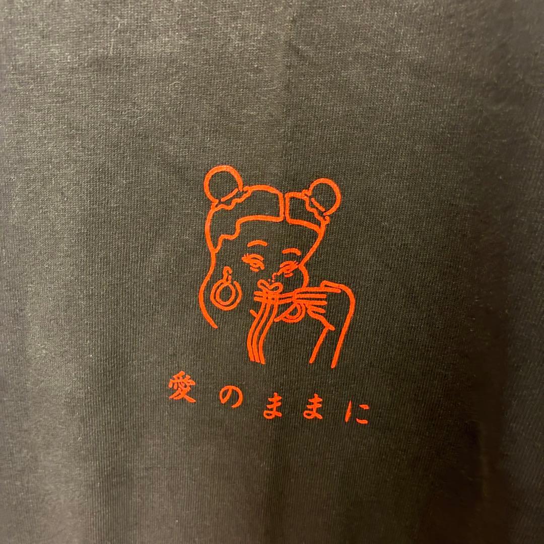 BASI \"愛のままに\" 台風飯店 コラボTシャツ