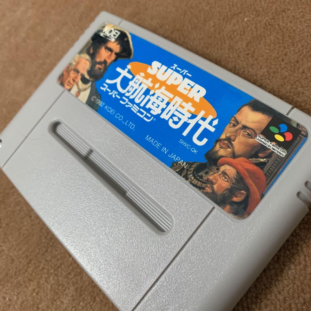 【美品】スーパー大航海時代　スーパーファミコン