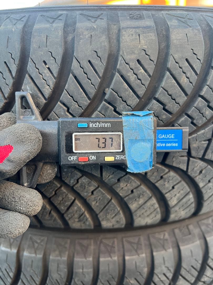 ダンロップ　オールシーズンマックス　as1 195/65r15 23年製　バリ溝