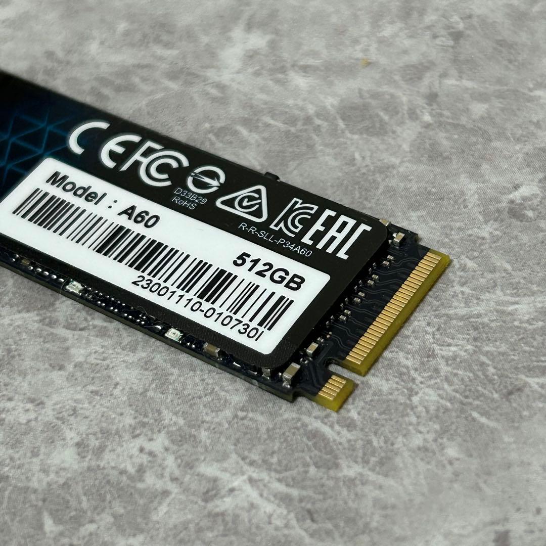 【シリコンパワー】SSD512GB M.2 NVMe 2280 3D NAND