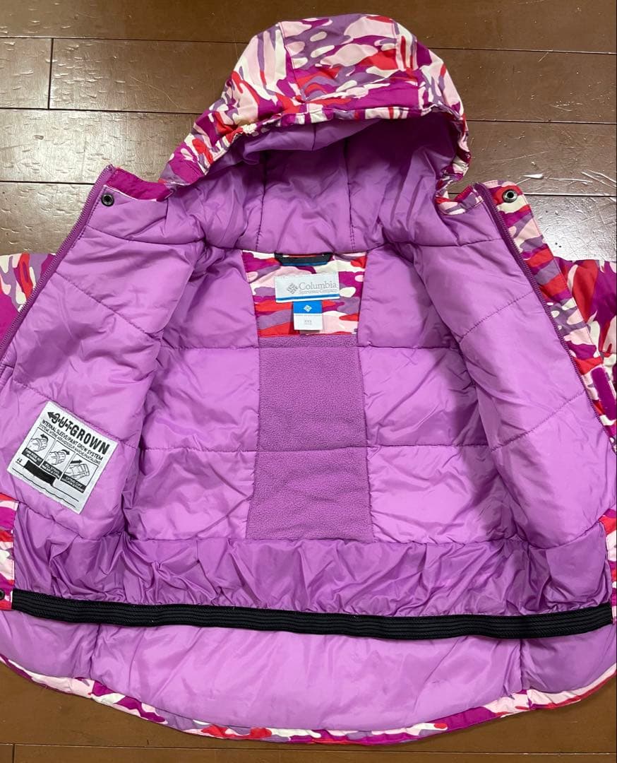 Columbia スキーウェア上下セット　4〜5歳用