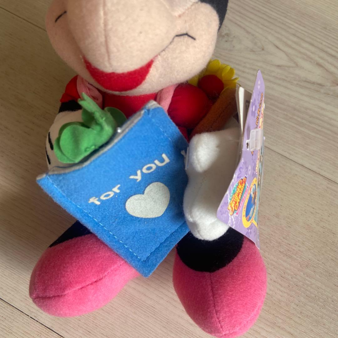 ディズニー　SEGA ミッキー ミニー　ぬいぐるみ　非売品　当時物　花言葉希少