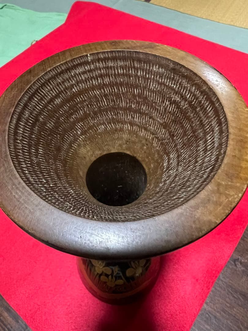 鼓 小鼓 古胴 金蒔絵 明治期？