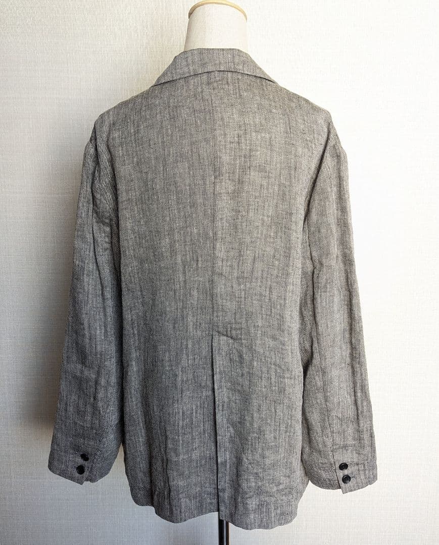 Spick&Span スピックアンドスパン リネンエアリージャケット新品2025