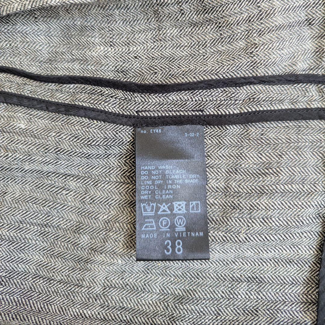 Spick&Span スピックアンドスパン リネンエアリージャケット新品2025
